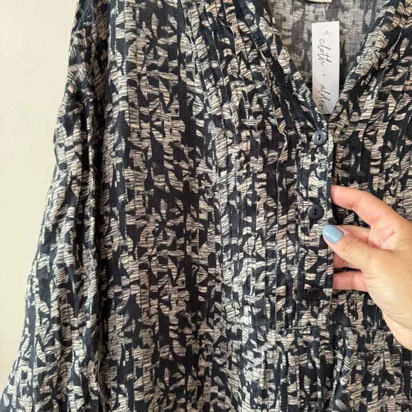 💫 WRAP LONDON 100% linen dress - size US 10 - Picture 2 of 7